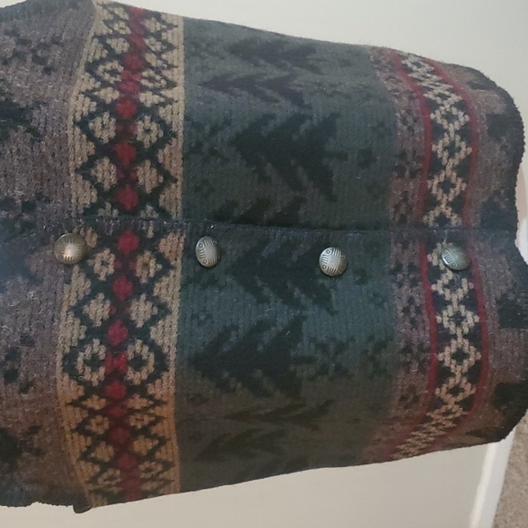 WOOLRICH Wool Vintage Vest Made In The USA Women's Size M - Picture 3 of 11